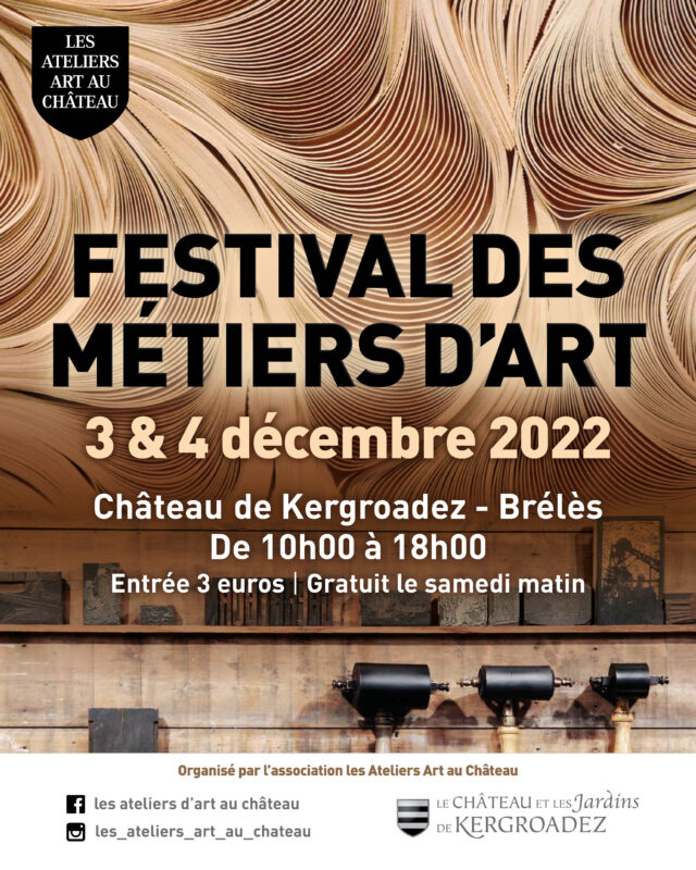 Festival des métiers d'art au Château de Kergroadez