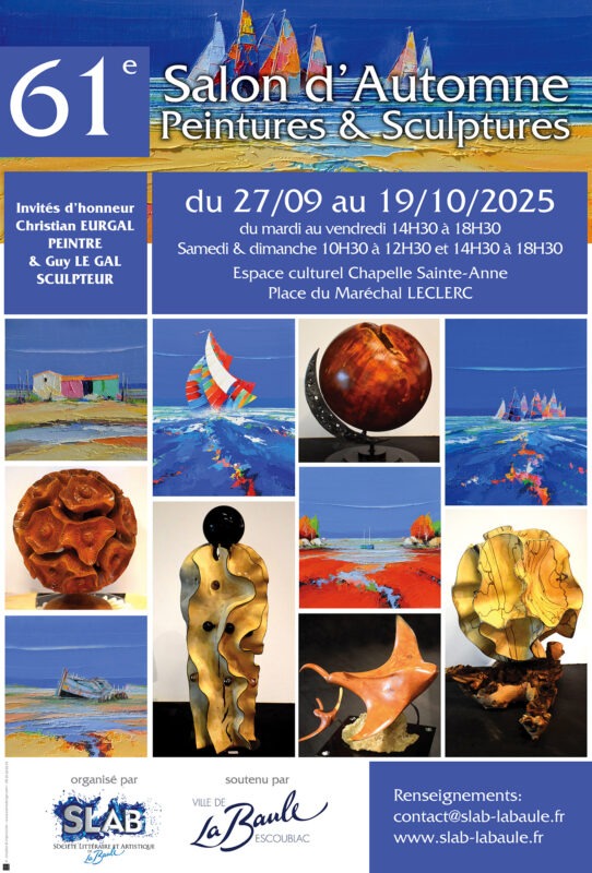 Salon d'automne 2025 à La Baule
