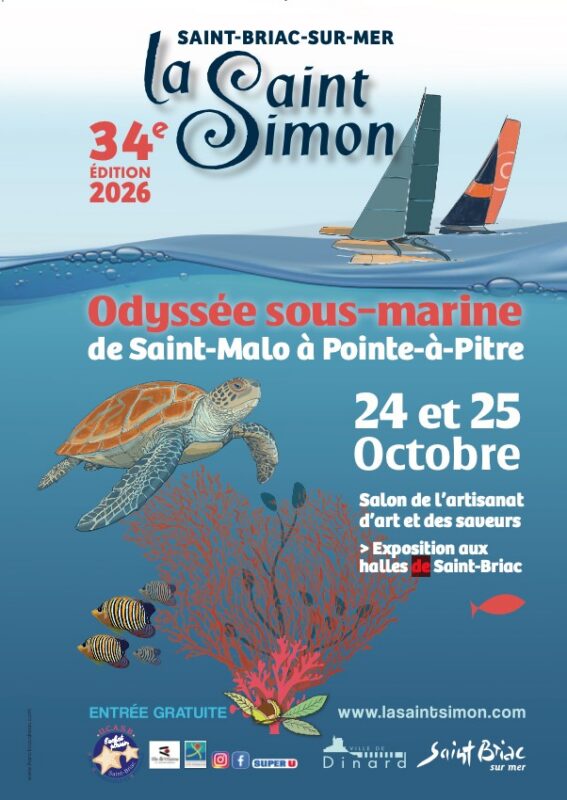 Mes émaux d'art à la Saint Simon à Saint Briac sur Mer les 24 et 25 octobre 2026